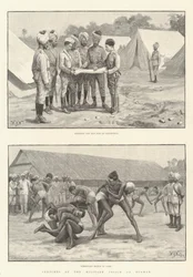 Bocetos de la Policía Militar de Birmania